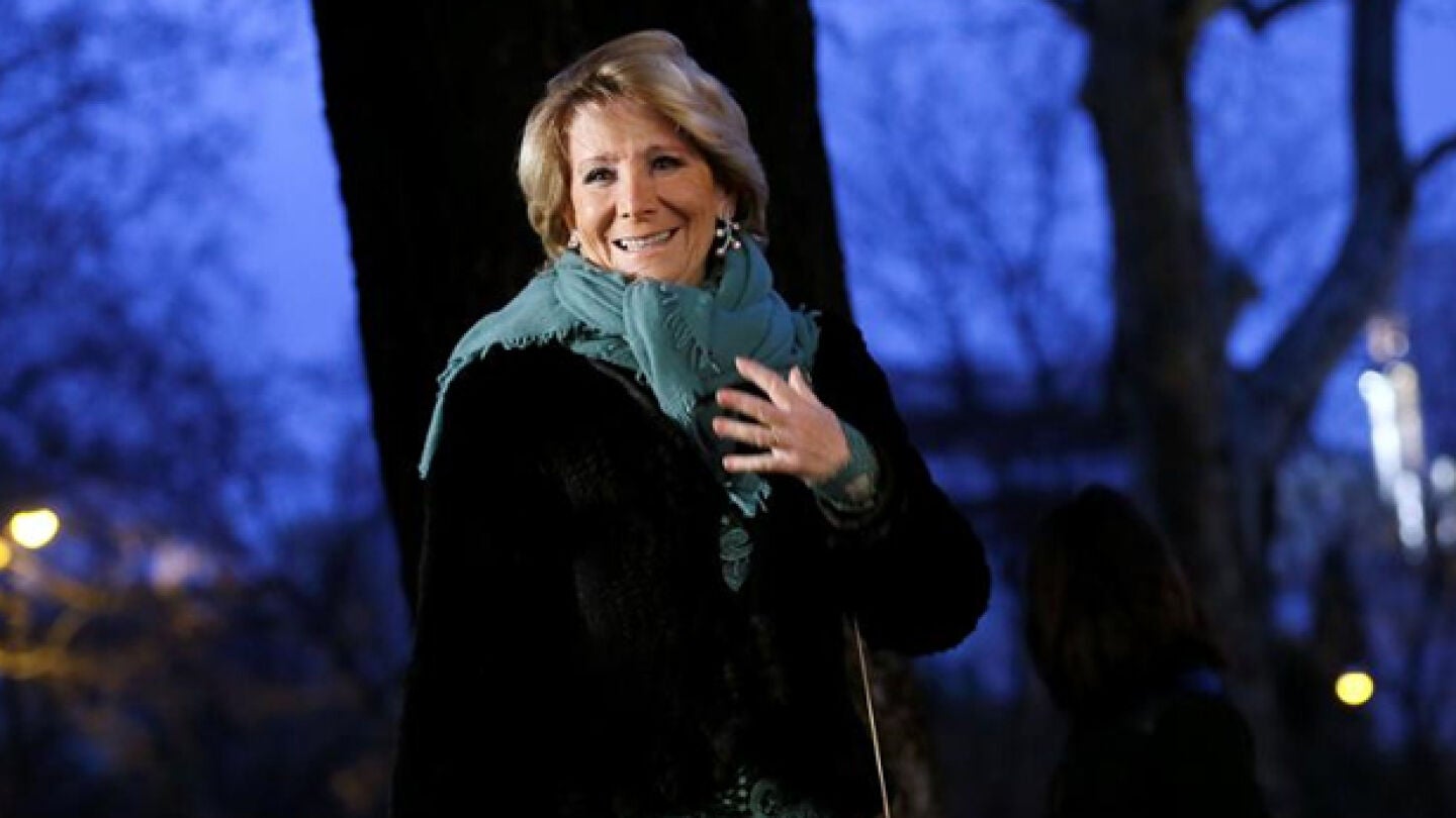 Esperanza Aguirre en una imagen de archivo
