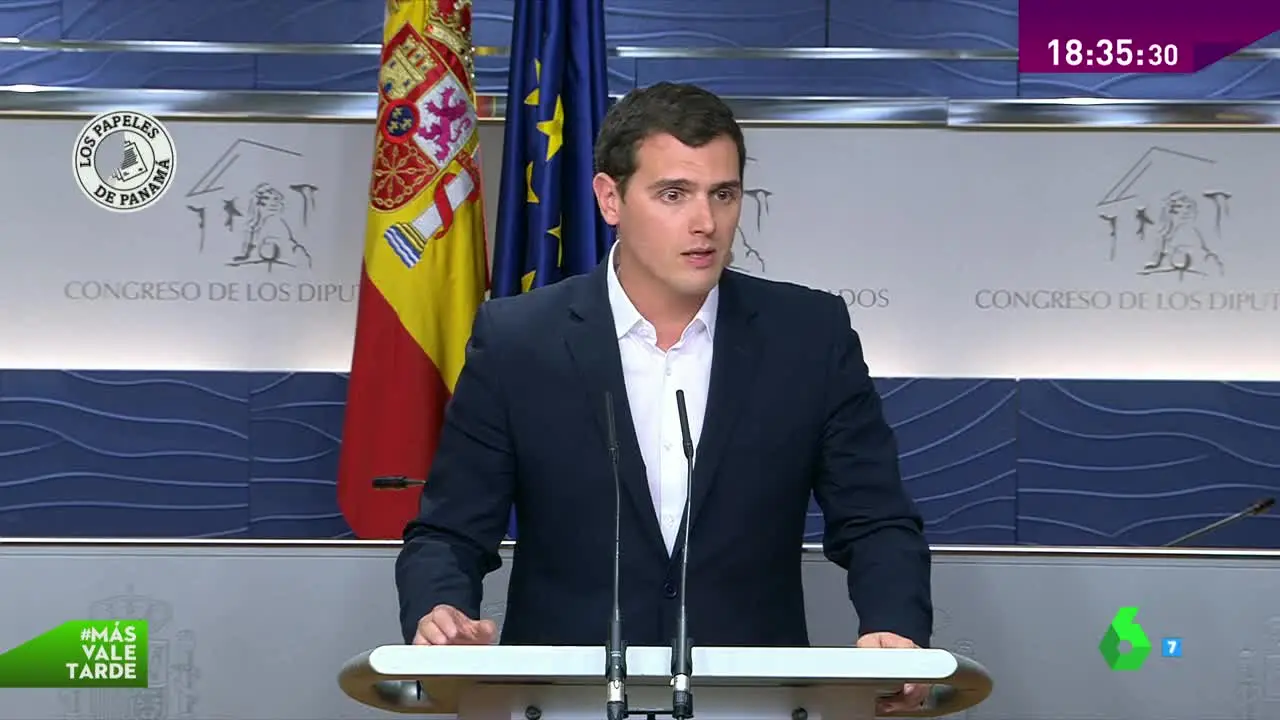 Albert Rivera, presidente de Ciudadanos