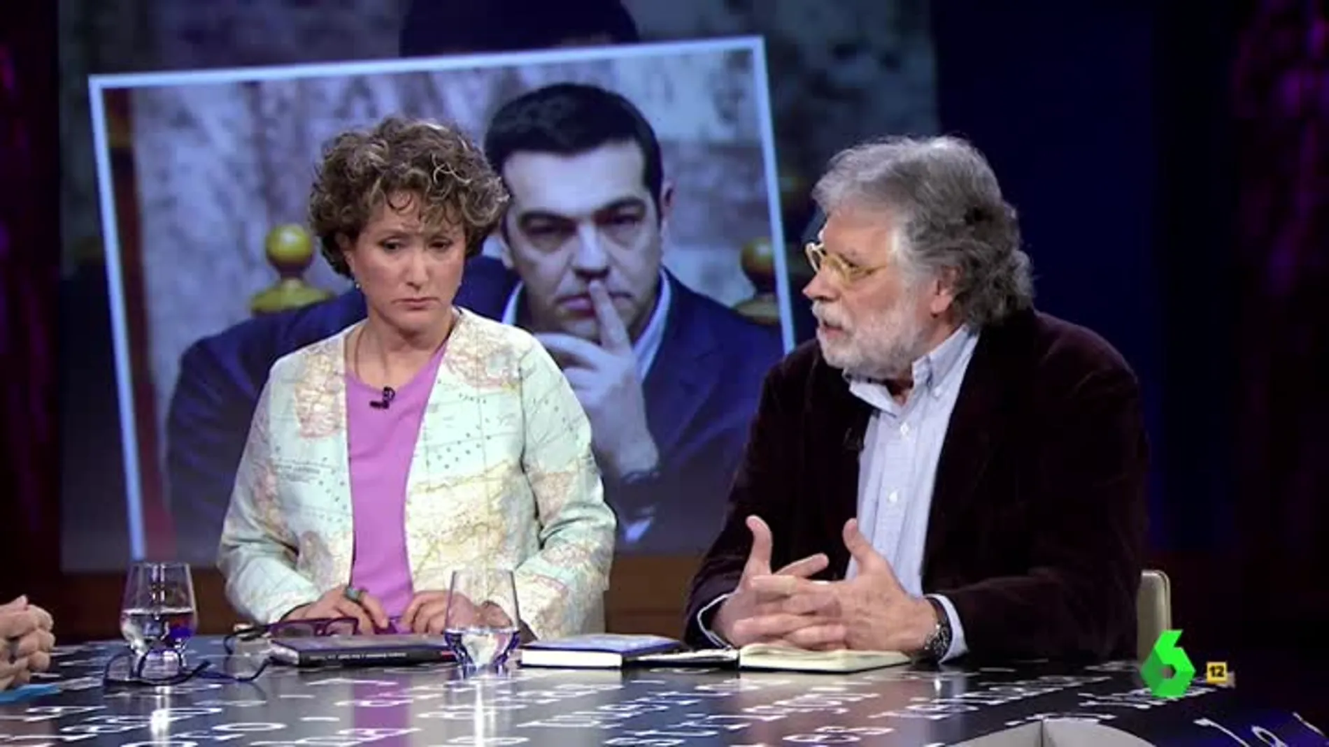 Los periodistas Joaquín Estefanía y Ana Cañil visitan El Intermedio