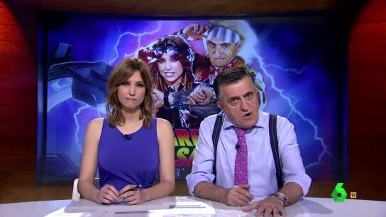 El Gran Wyoming y Sandra Sabat&eacute;s