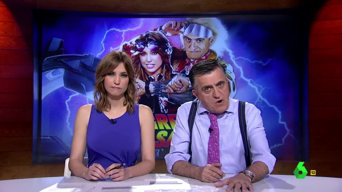 El Gran Wyoming y Sandra Sabat&eacute;s