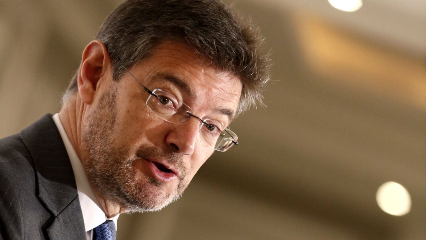 El ministro de Justicia en funciones, Rafael Catal&aacute;