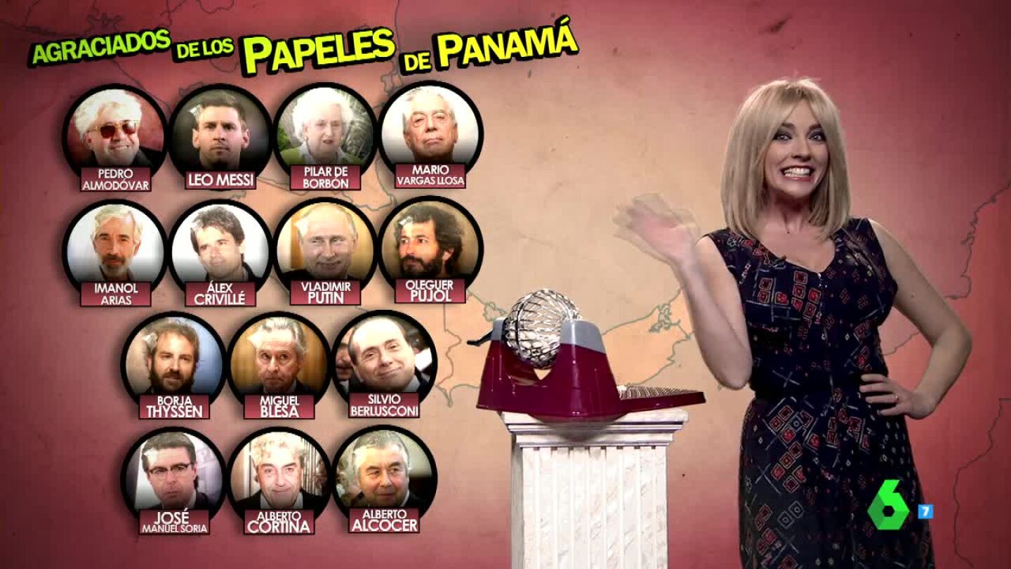 Anna Simon azafata papeles de panam&aacute;