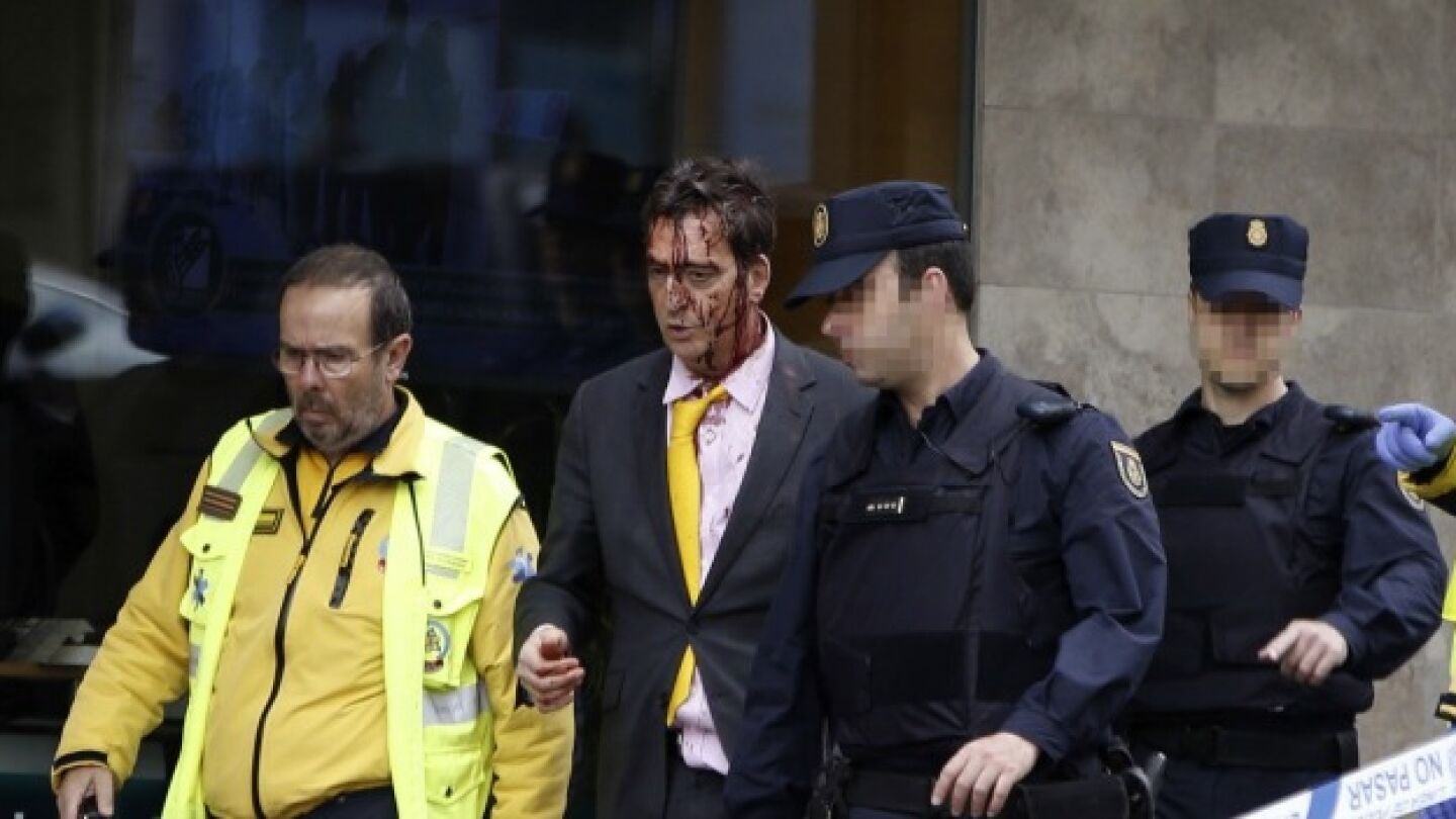Un Herido en un atraco en Madrid
