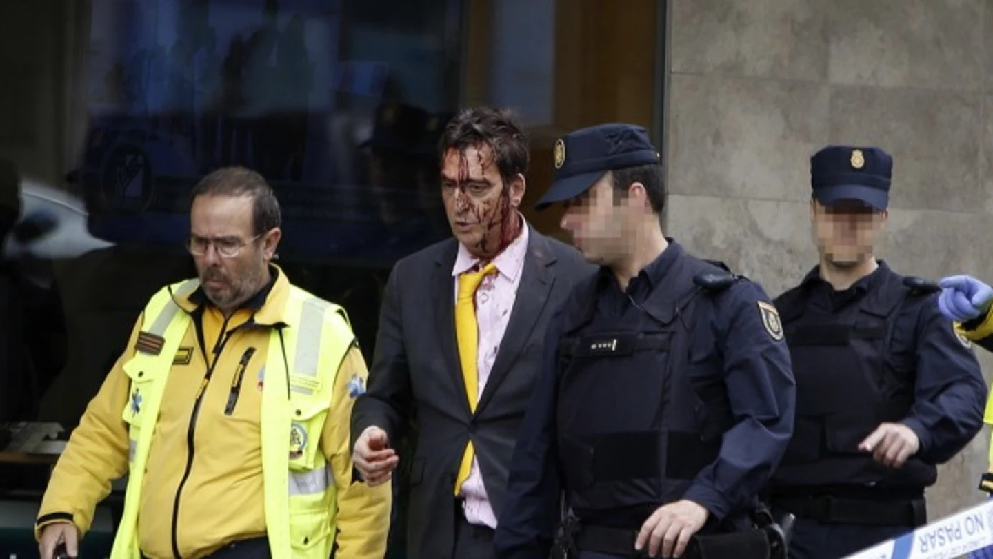 Un Herido en un atraco en Madrid Un Herido en un atraco en Madrid