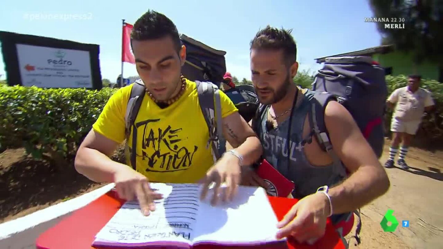 Quint&iacute;n y Nacho llegan los primeros al libro rojo