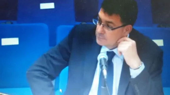 Imagen del presidente de las Cortes Valencianas, Enric Morera Imagen del presidente de las Cortes Valencianas, Enric Morera