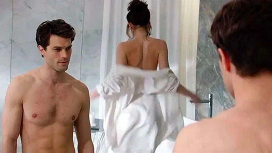 Una de las escenas de la película '50 sombras de Grey' Una de las escenas de la película '50 sombras de Grey'