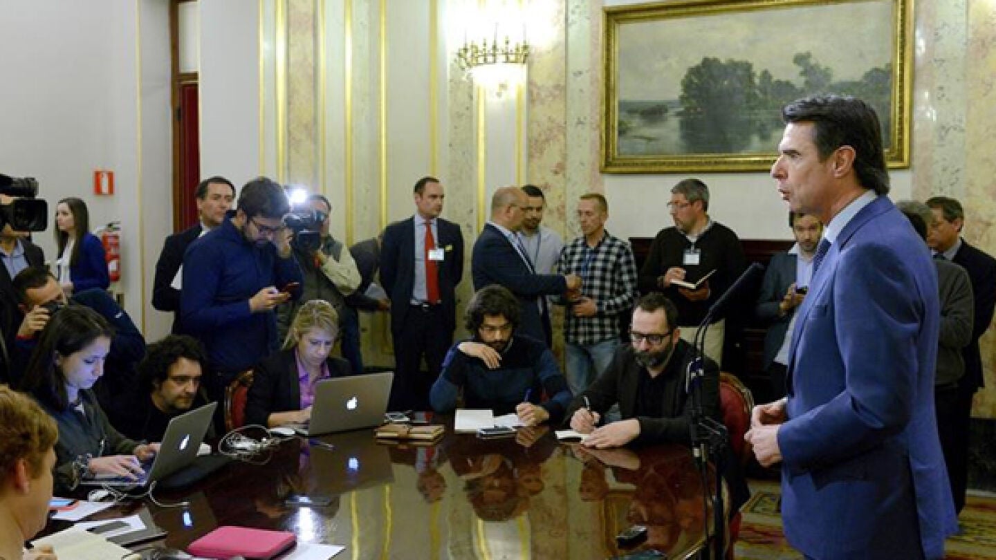 Jos&eacute; Manuel Soria en el Congreso