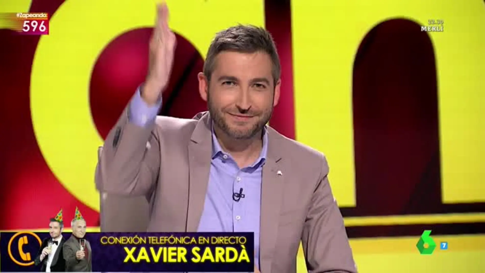 Frank Blanco habla con Xavier Sardá en directo
