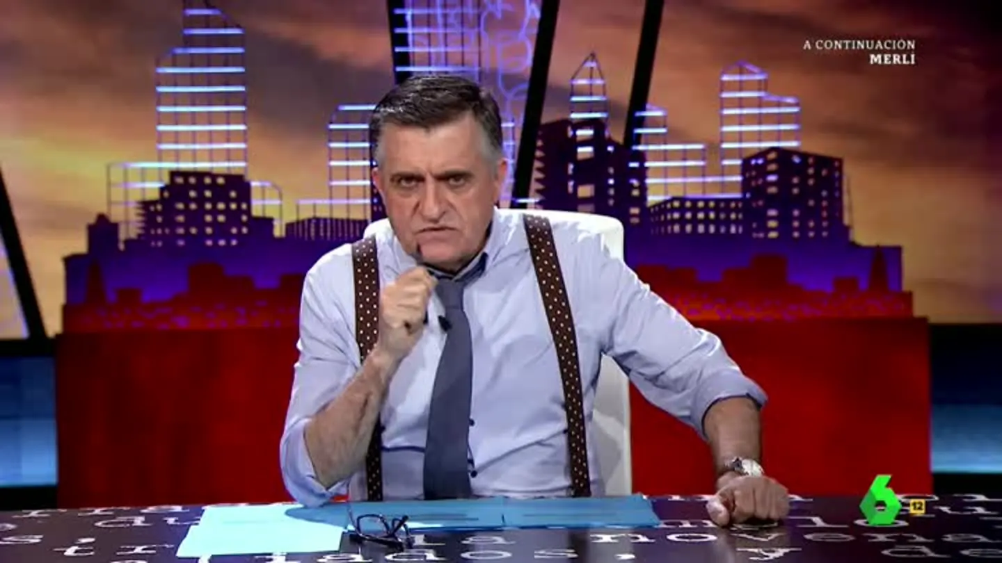 El Gran Wyoming, en El Intermedio El Gran Wyoming, en El Intermedio