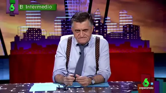 El Gran Wyoming, en El Intermedio El Gran Wyoming, en El Intermedio