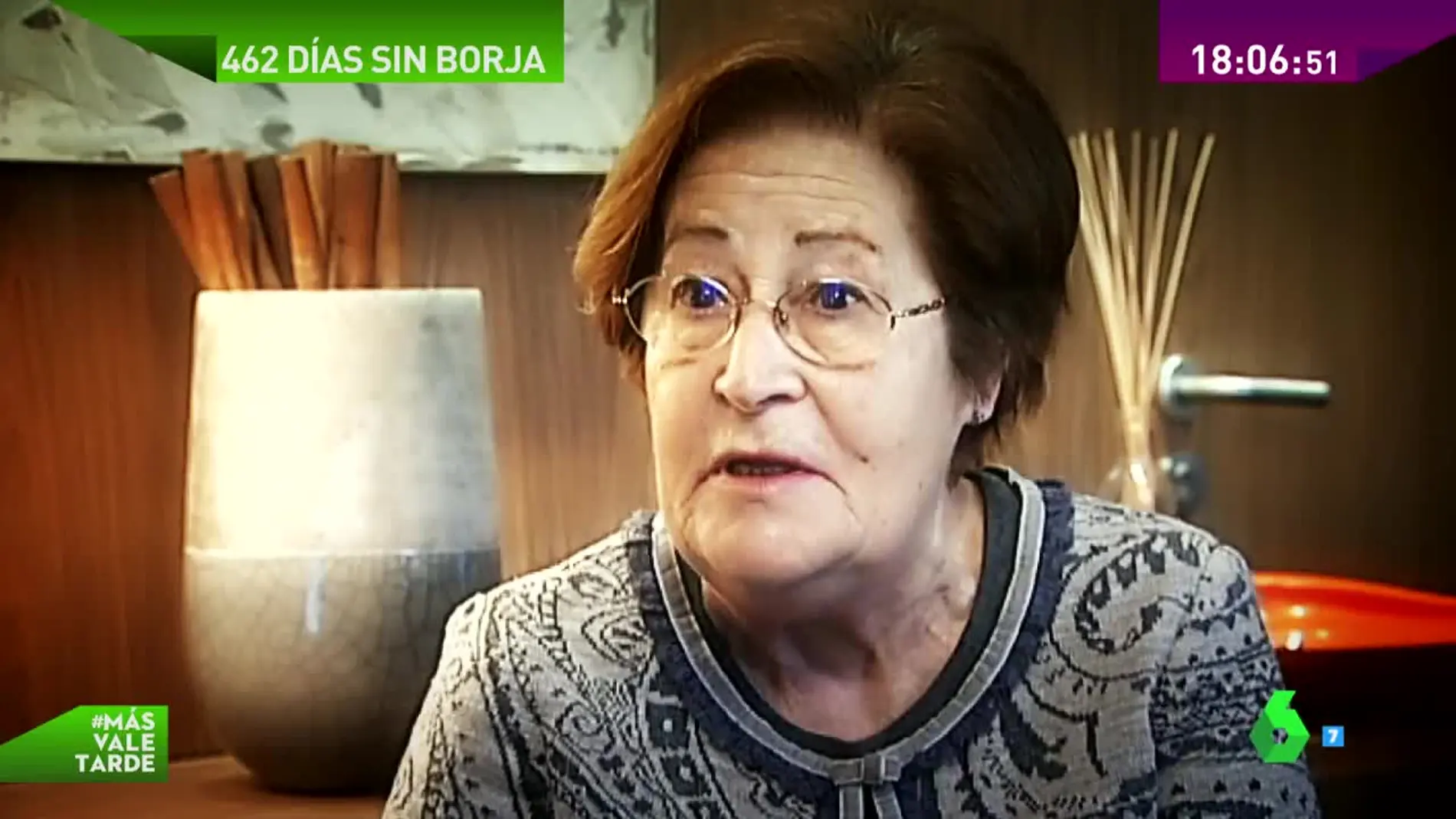 Ana Herrero, madre del desaparecido Borja Lázaro