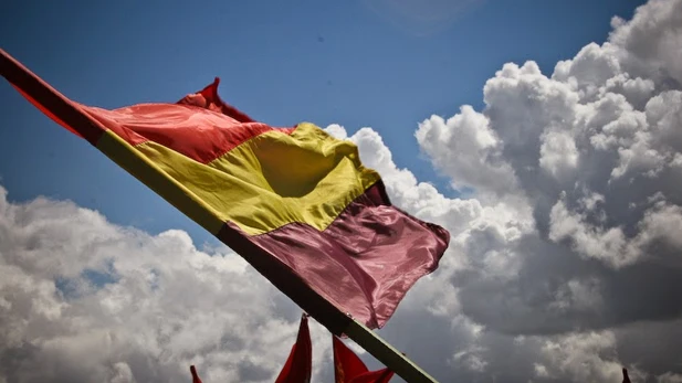 Imagen de una bandera republicana