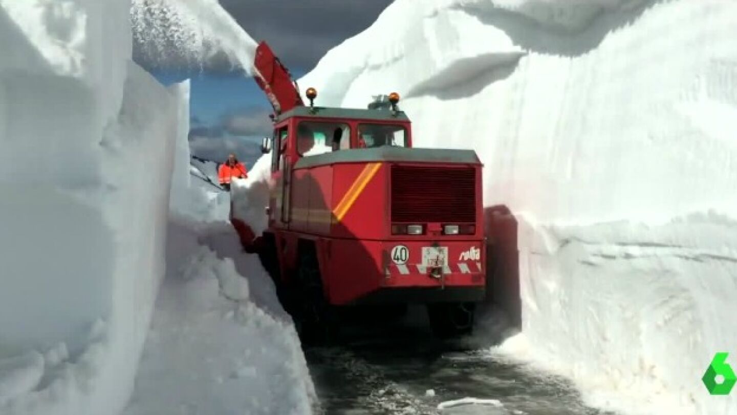 Nieve en el norte