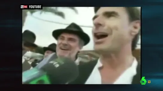 Soria cantando una canción canaria Soria cantando una canción canaria