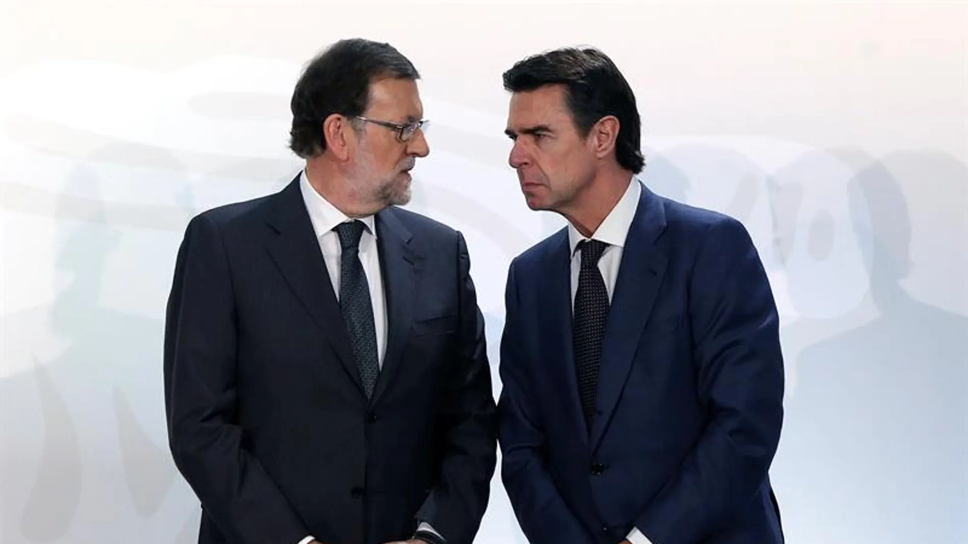 Mariano Rajoy junto a José Manuel Soria