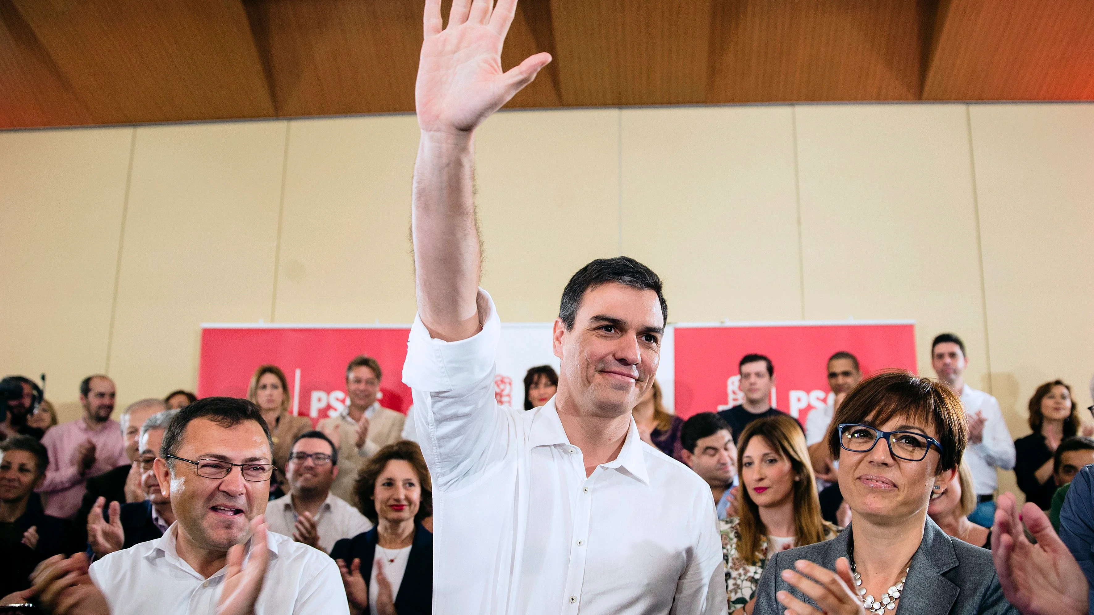 Pedro Sánchez, secretario general del PSOE