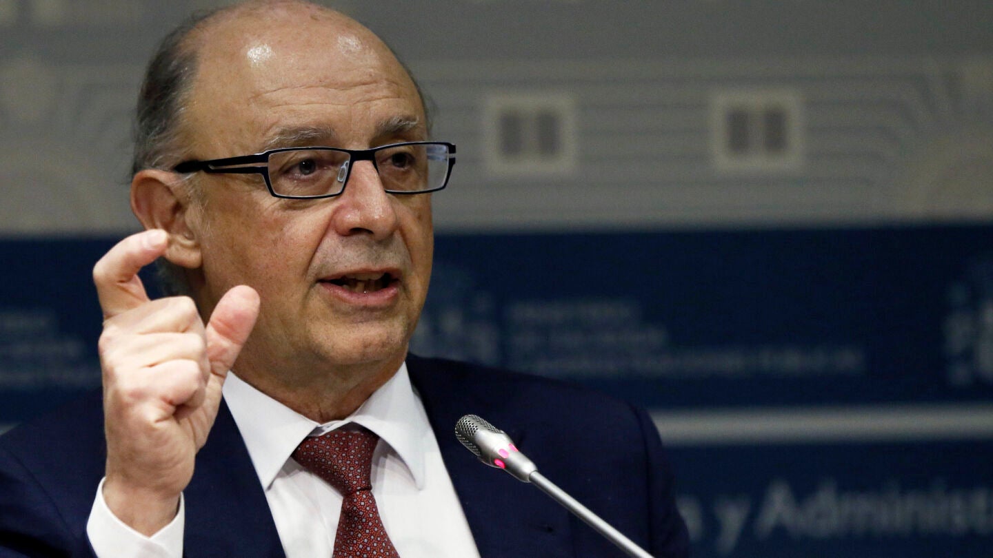 Crist&oacute;bal Montoro, ministro de Hacienda y Administraciones P&uacute;blicas