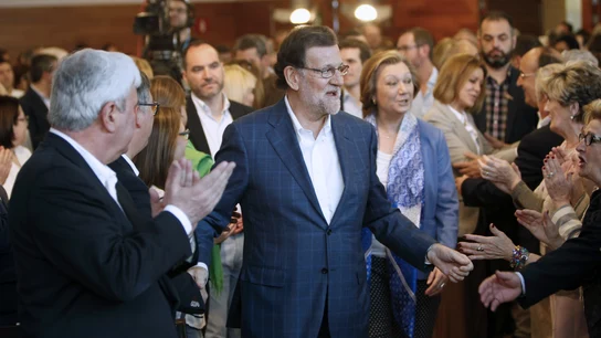 Mariano Rajoy en la convención sobre educación del PP Mariano Rajoy en la convención sobre educación del PP