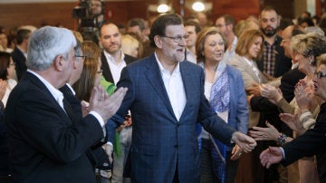 Mariano Rajoy en la convención sobre educación del PP