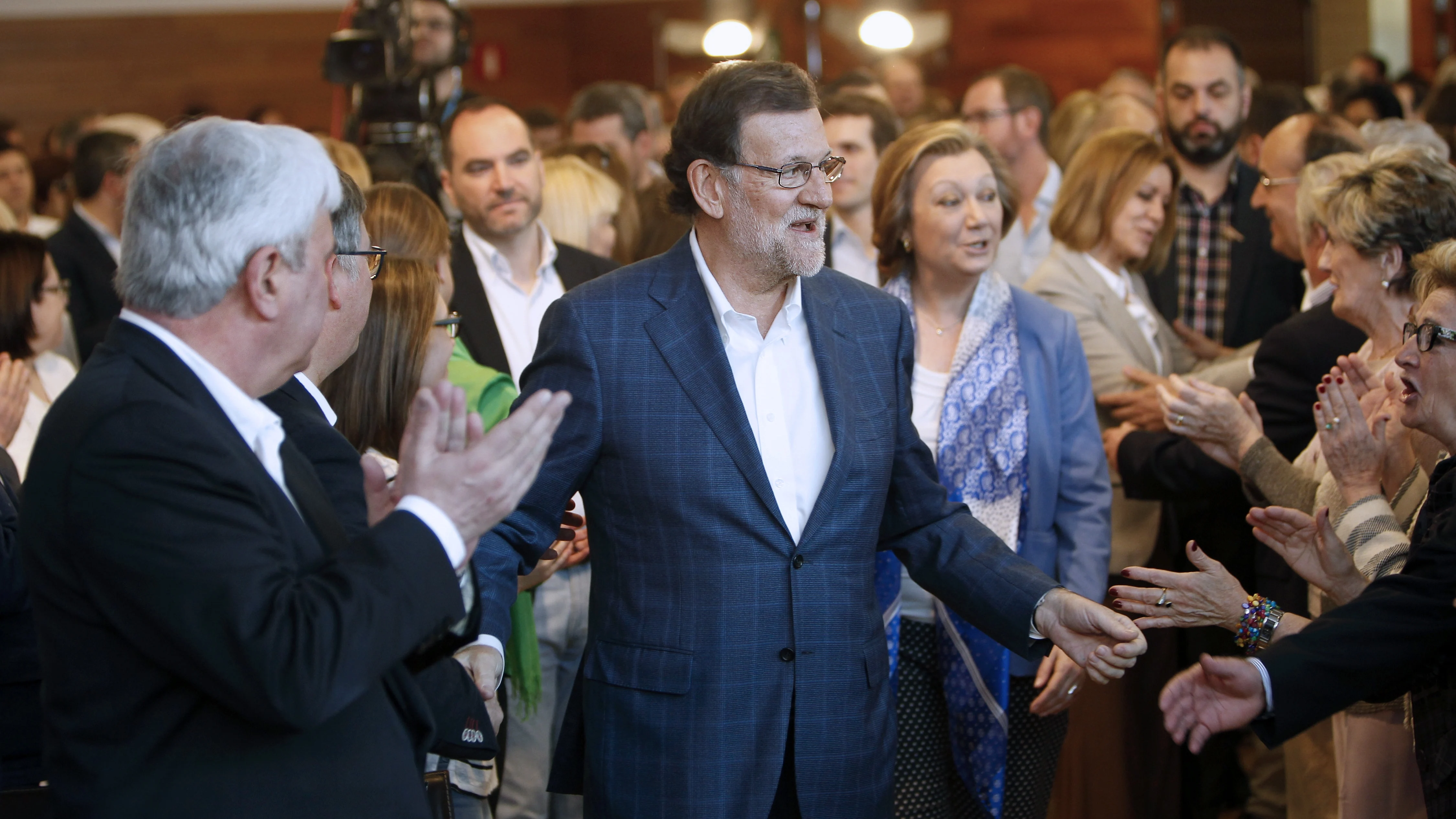 Mariano Rajoy en la convención sobre educación del PP Mariano Rajoy en la convención sobre educación del PP
