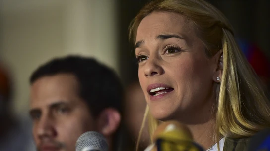 Lilian Tintori, la esposa del encarcelado opositor venezolano Leopoldo López Lilian Tintori, la esposa del encarcelado opositor venezolano Leopoldo López