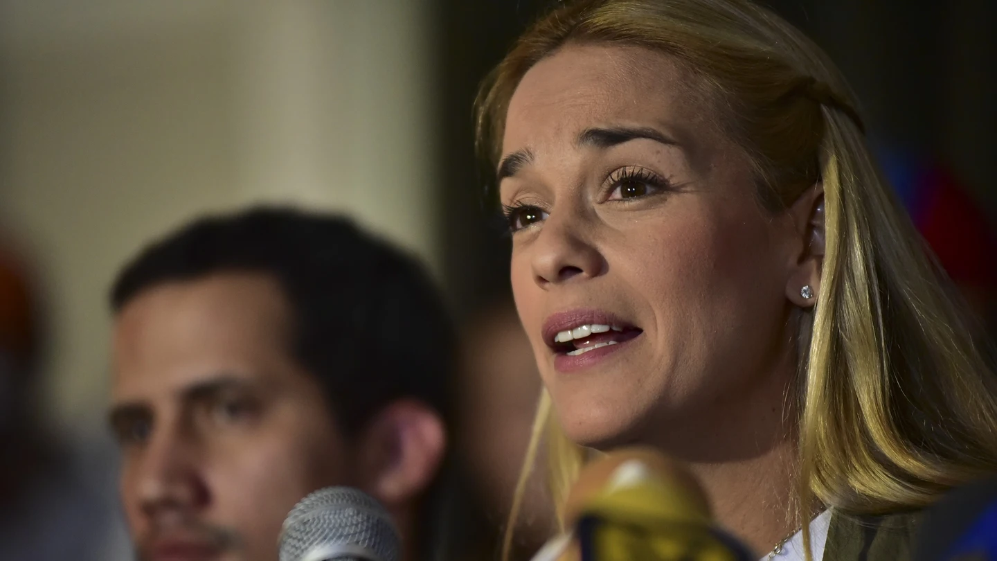 Lilian Tintori, la esposa del encarcelado opositor venezolano Leopoldo López Lilian Tintori, la esposa del encarcelado opositor venezolano Leopoldo López