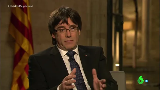 Carles Puigdemont, en El Objetivo Carles Puigdemont, en El Objetivo