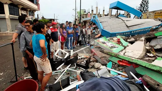 El terremoto de Ecuador en imágenes El terremoto de Ecuador en imágenes