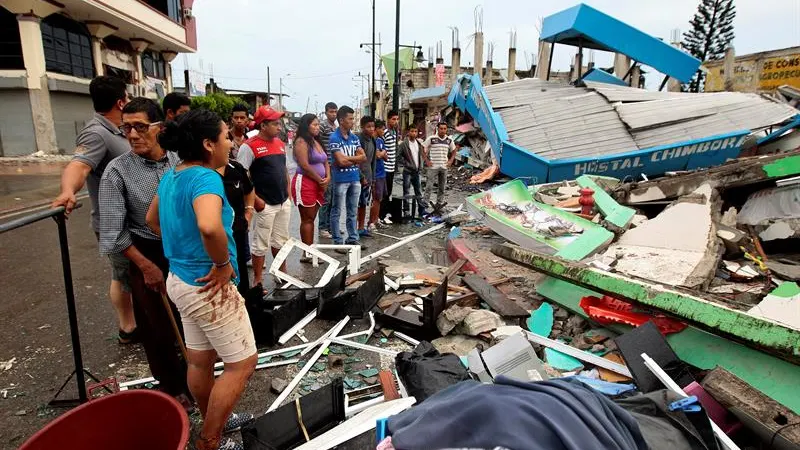 El terremoto de Ecuador en imágenes