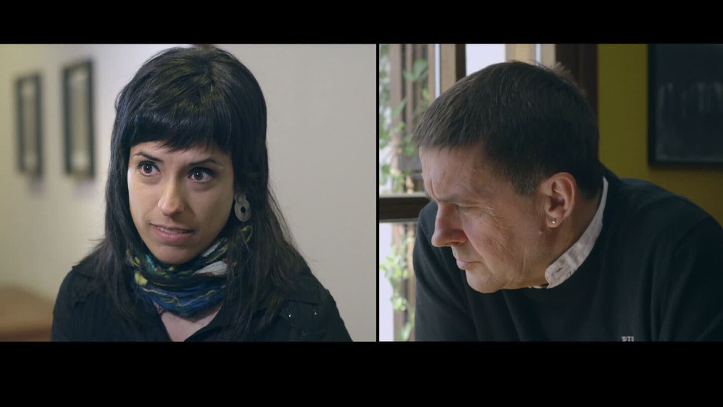 Sara Buesa, v&iacute;ctima de ETA, plantea preguntas a Arnaldo Otegi