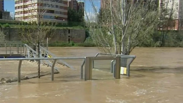 El Pisuerga a su paso por Valladolid