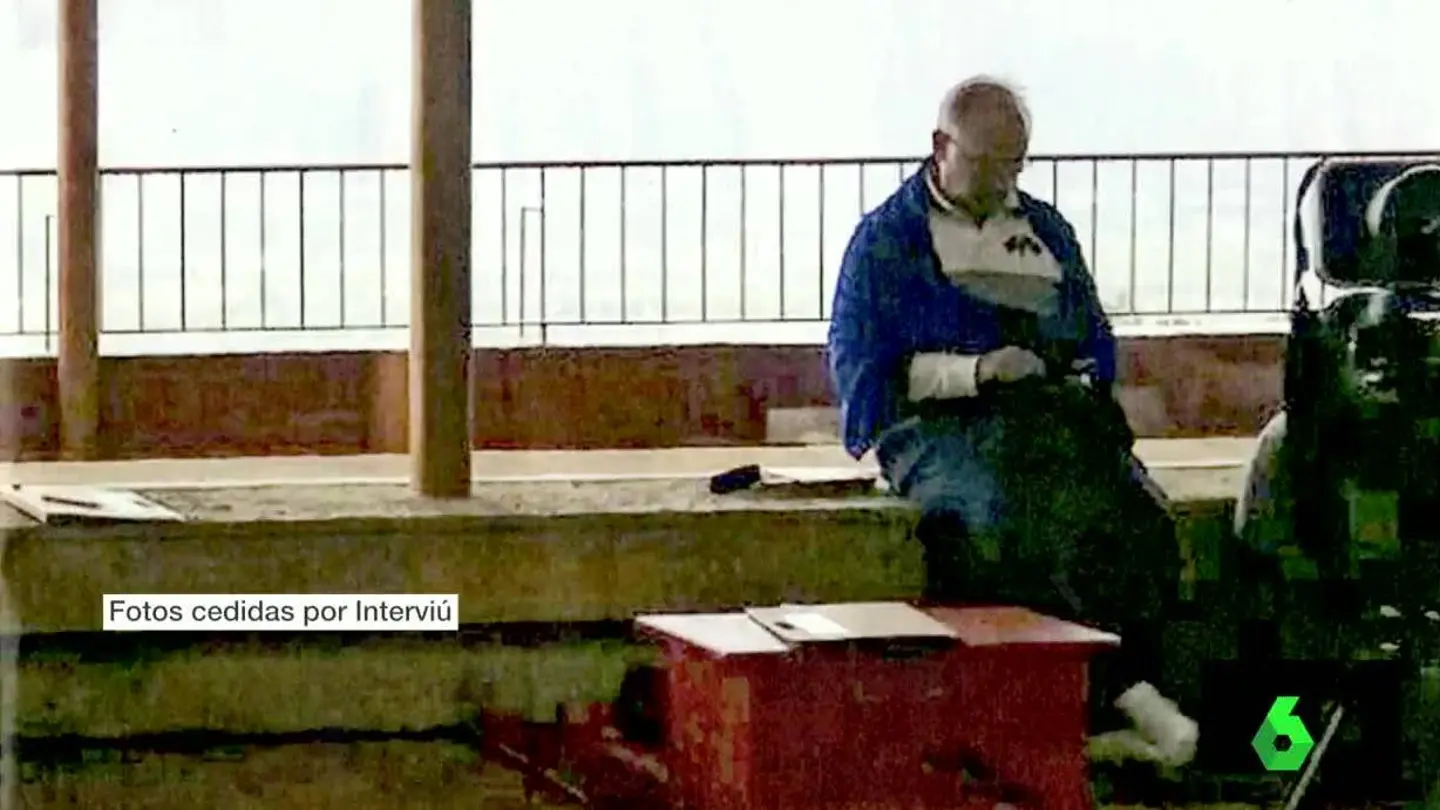 Rodrigo Rato meditando Rodrigo Rato meditando