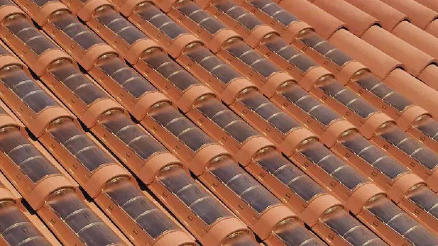 Tejas solares o fotovoltaicas