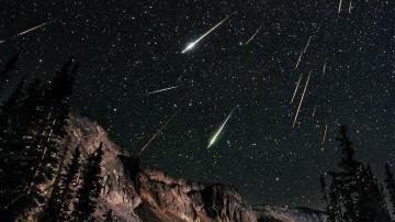 Estrellas fugaces del enjambre de las Líridas