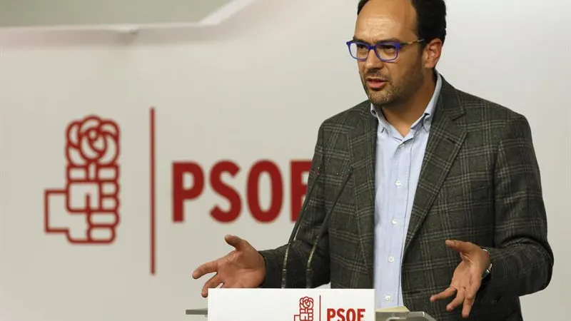 Antonio Hernando, portavoz del PSOE