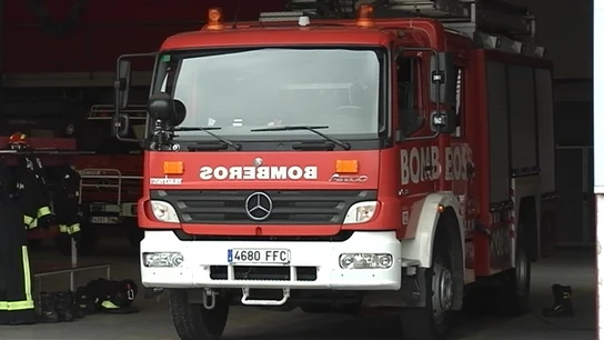 Vehículo del parque de bomberos de Gijón Vehículo del parque de bomberos de Gijón