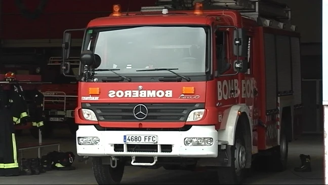 Vehículo del parque de bomberos de Gijón Vehículo del parque de bomberos de Gijón