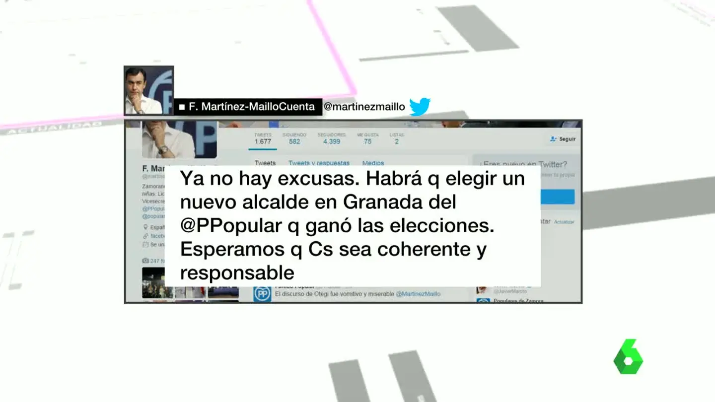 Tweet de Maíllo Tweet de Maíllo