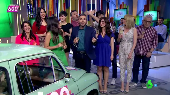 Brindis por los 600 programas Brindis por los 600 programas