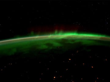 Aurora Boreal sobre el planeta