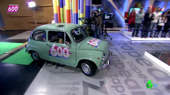 los zapeadores entran en el programa 600 con un 600 los zapeadores entran en el programa 600 con un 600