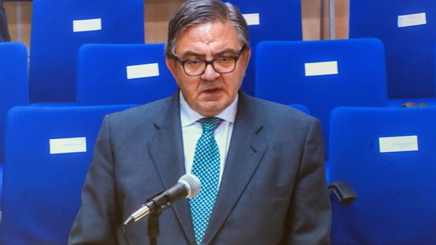 Carlos Garc&iacute;a Revenga, en el juicio del caso N&oacute;os
