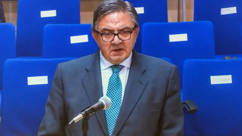 Carlos García Revenga, en el juicio del caso Nóos Carlos García Revenga, en el juicio del caso Nóos