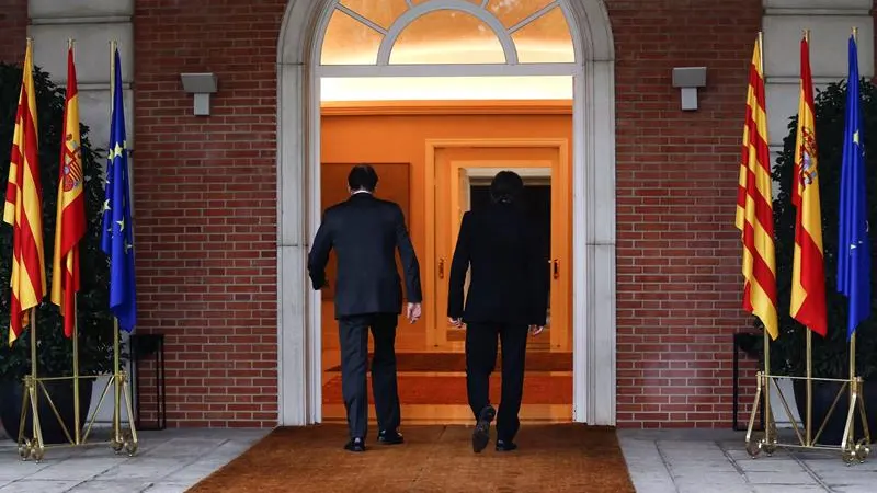 Mariano Rajoy y Carles Puigdemont Mariano Rajoy y Carles Puigdemont