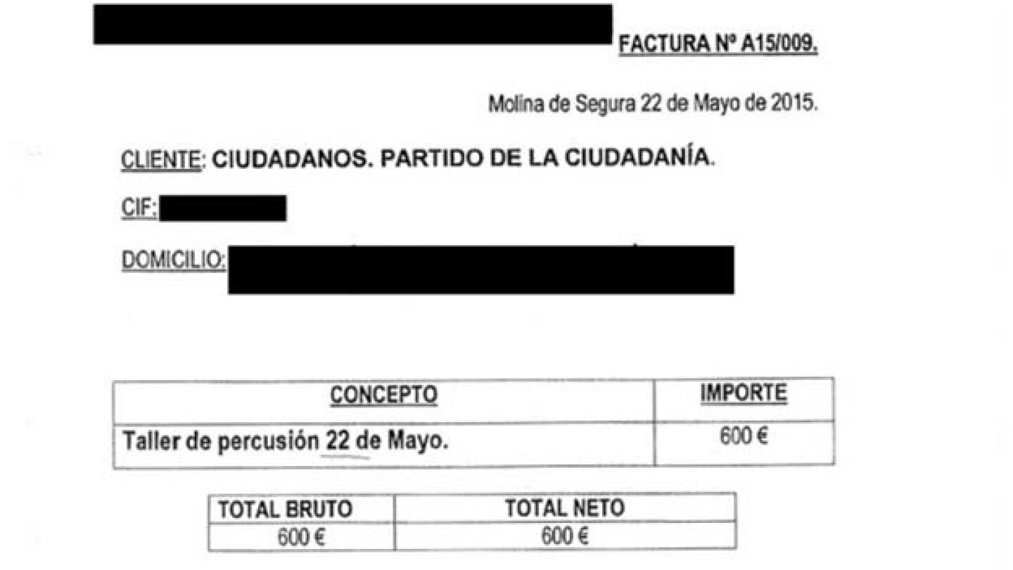 Factura Ciudadanos