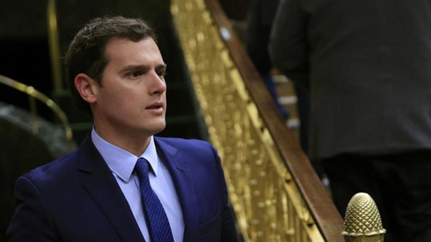 Albert Rivera en el Congreso de los Diputados (Archivo)