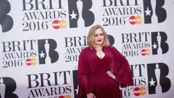 Adele en los brit awards