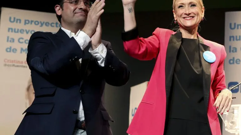 Cristina Cifuentes y Daniel Ortiz